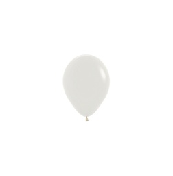 [503107] Pastel Dusk Cream 12cm Round Balloon Pk100 