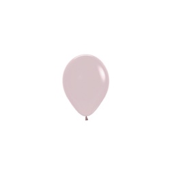 [503110] Pastel Dusk Rose 12cm Round Balloon Pk 100