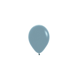[5032140] Pastel Dusk Blue 12cm Round Balloon Pk 100