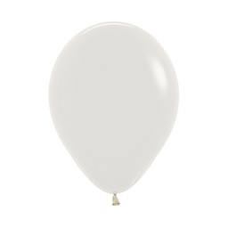 [506107] Pastel Dusk Cream 30cm Round Balloon Pk100 