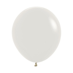 [5042107] Pastel Dusk Cream 45cm Round Balloon Pk50