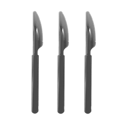 [7015BKP] FS Ultra HD Reusable Knife Black 20pk