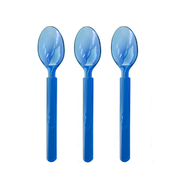 [7016SBP] FS Ultra HD Reusable Spoon Sky Blue 20pk
