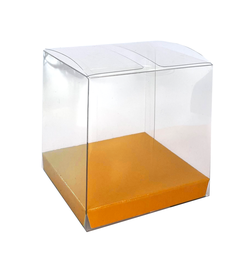 [6250TGP] FS Clear Favour Box Tangerine 10pk