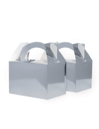 [6231MSP] FS Little Lunch Box Met Silver 10pk