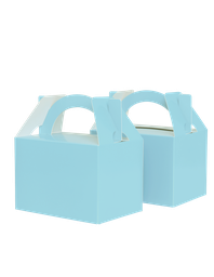 [6231PBP] FS Little Lunch Box Pastel Blue 10pk