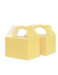 [6231PYP] FS Little Lunch Box Pastel Yellow 10pk
