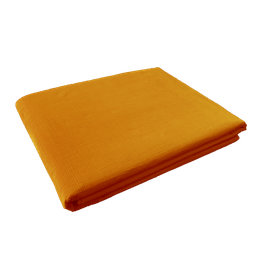 [6081TGP] FS Paper Luxe Rect Tablecover 2.7m Tangerine