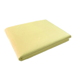 [6081PYP] FS Paper Luxe Rect Tablecover 2.7m Pastel Yellow