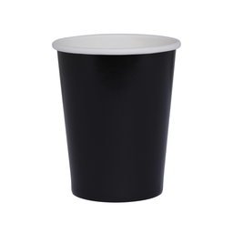 [6135BKP] FS Paper Cup Black 260ml 20pk 